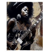 Strumming With Soul and Passion Sherpa Blanket - Beyond T-shirts